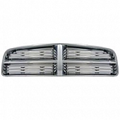 Coast To Coast Grille Insert - Chrome Plated ABS Plastic - GI48
