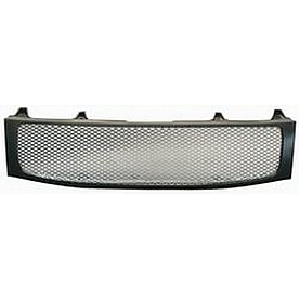 Street Scene Bumper Grille Insert Mesh Satin Silver Aluminum - 95077725