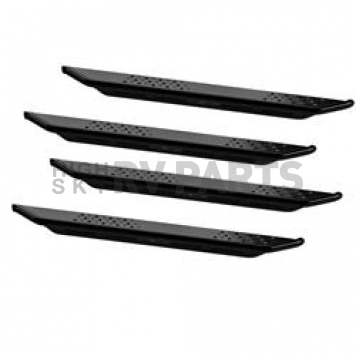 Westin Automotive Rocker Panel Guard - Flat Textured Steel Black Set Of 2 - 426015