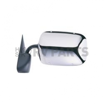 K-Source Exterior Mirror Manual OEM Black Single - 60016C