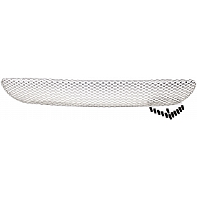 Street Scene Bumper Grille Insert Mesh Satin Silver Aluminum - 95077729