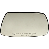 Help! By Dorman Exterior Mirror Glass Rectangular Power Single - 56263