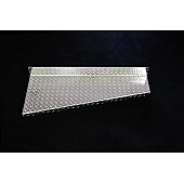 Owens Products Running Board - Box Board Aluminum Silver Diamond Plate - OC9440DX1