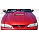 Extreme Dimensions Hood - Primered Fiberglass Black - 101423