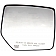 Help! By Dorman Exterior Mirror Glass Pentagon Power Single - 56265
