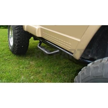 N-Fab Nerf Bar 3 Inch Steel Round - J9756U-1