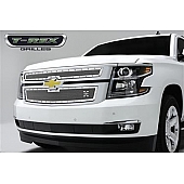 T-Rex Truck Products Grille Insert - Mesh Rectangular Polished Stainless Steel - 6710550