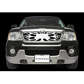 Putco Grille Insert - Polished Stainless Steel Rectangular - 89117