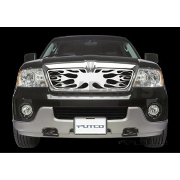 Putco Grille Insert - Polished Stainless Steel Rectangular - 89117
