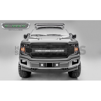 T-Rex Truck Products Grille Insert - Mesh Black Powder Coated Steel - 6315711BR