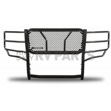 Black Horse Offroad Grille Guard 2-1/4 Inch Black Powder Coated Steel - RUCHSI19B