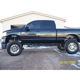 N-Fab Nerf Bar - Truck Wheel to Wheel Black Matte Textured Powder Coated Steel Round - D0289QCTX