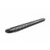 Romik USA Running Board Black Anodized Aluminum Stationary - 50023419