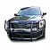 Black Horse Offroad Grille Guard 1-1/2 Inch Black Semi-Gloss Powder Coated Steel - 17KI01MA