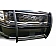 Black Horse Offroad Grille Guard 1-1/2 Inch Black Semi-Gloss Powder Coated Steel - 17KI01MA