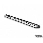 Romik USA Running Board Polished Steel Stationary - 32216418