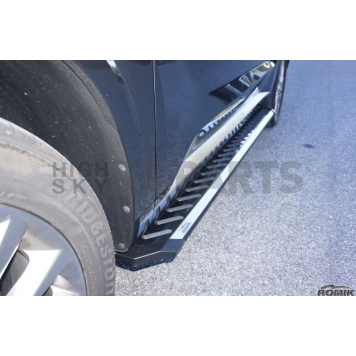 Romik USA Running Board Polished Steel Stationary - 32216418-1