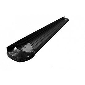 Onki Corp. Running Board 600 Pound Capacity Black Aluminum - 228100