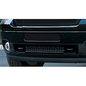 T-Rex Truck Products Bumper Grille Insert Horizontal Bar Powder Coated Black Billet Aluminum - 25209B