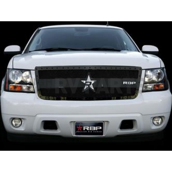 RBP (Rolling Big Power) Grille Insert - Black Powder Coated Stainless Steel  - 951052