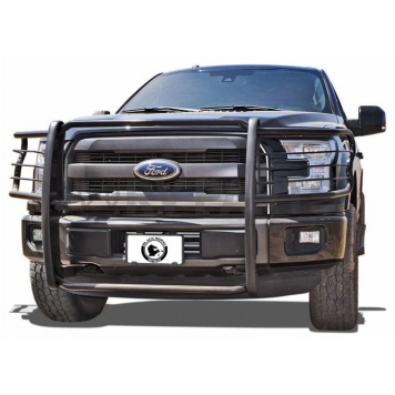Black Horse Offroad Grille Guard 1-1/2 Inch Black Powder Coated Steel - 17FB28MA-3