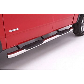 Lund International Nerf Bar 5 Inch Stainless Steel Oval - 23779079