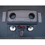 Street Scene Grille - Silver Steel - 95078582