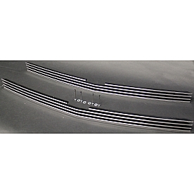Street Scene Grille Insert - Horizontal Bar Aluminum Polished - 95080120