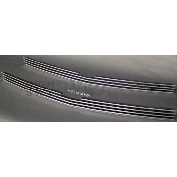 Street Scene Grille Insert - Horizontal Bar Aluminum Polished - 95080120