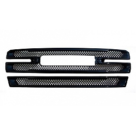 Coast To Coast Grille Insert - Black Gloss ABS Plastic - GI496BLK