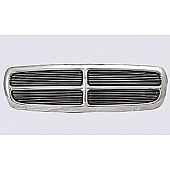 Street Scene Grille - Silver Steel - 95078583
