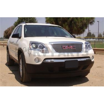 T-Rex Truck Products Grille Insert - Horizontal Bar Trapezoid Polished Aluminum - 21386