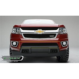 T-Rex Truck Products Bumper Grille Insert Horizontal Bar Powder Coated Black Billet Aluminum - 25267B