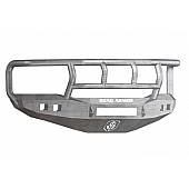Road Armor Bumper Stealth Titan II 1-Piece Design Steel Natural - 407R2ZNW