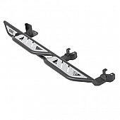 Smittybilt Nerf Bar 1-1/2 Inch Black Powder Coated Steel - 76734