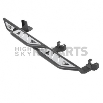 Smittybilt Nerf Bar 1-1/2 Inch Black Powder Coated Steel - 76734