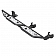 Smittybilt Nerf Bar 1-1/2 Inch Black Powder Coated Steel - 76734