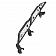 Smittybilt Nerf Bar 1-1/2 Inch Black Powder Coated Steel - 76734
