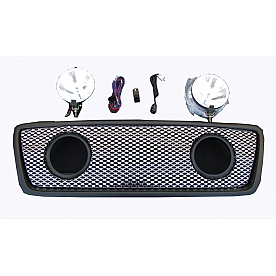 Street Scene Grille - Silver Steel - 95078585