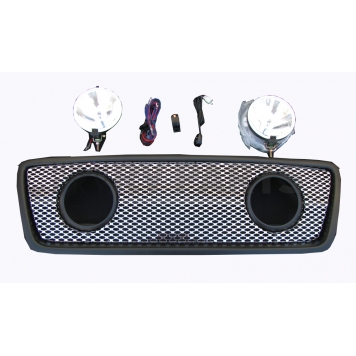 Street Scene Grille - Silver Steel - 95078585