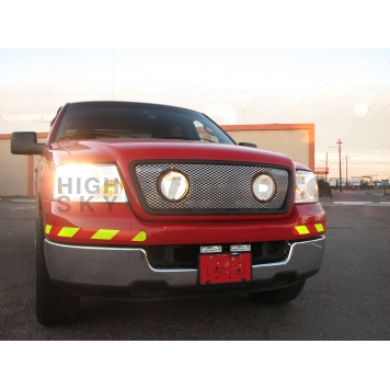 Street Scene Grille - Silver Steel - 95078585-1