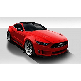 Extreme Dimensions Ground Effects Kit - Primered Fiberglass Reinforced Plastics 13-Piece - 112590