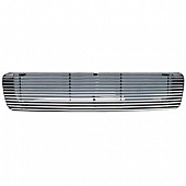 Street Scene Grille Insert - Horizontal Bar Aluminum Polished - 95080135