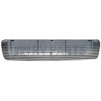 Street Scene Grille Insert - Horizontal Bar Aluminum Polished - 95080135