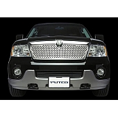 Putco Grille Insert - Polished Stainless Steel Rectangular - 64127