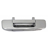 All Sales Tailgate Handle - Polished Aluminum Silver - 423