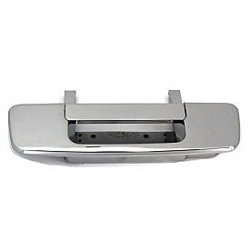 All Sales Tailgate Handle - Polished Aluminum Silver - 423
