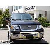 T-Rex Truck Products Bumper Grille Insert Mesh Polished Silver Stainless Steel - 55590