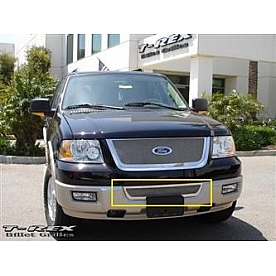 T-Rex Truck Products Bumper Grille Insert Mesh Polished Silver Stainless Steel - 55590
