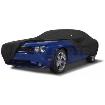 Covercraft Car Cover Convertible Black Woven Polyester Fabric - C10123PB